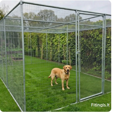 Surenkamas voljeras augintiniui