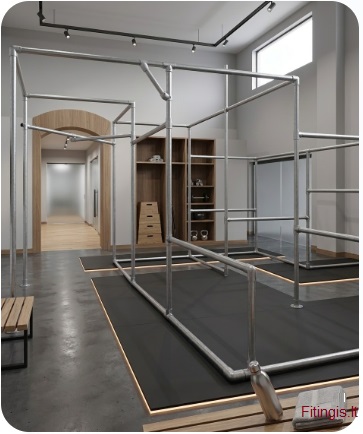 Modulinė įranga sportui ir parkūrui