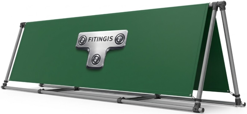 Pastatomas reklamos rėmas 2X1