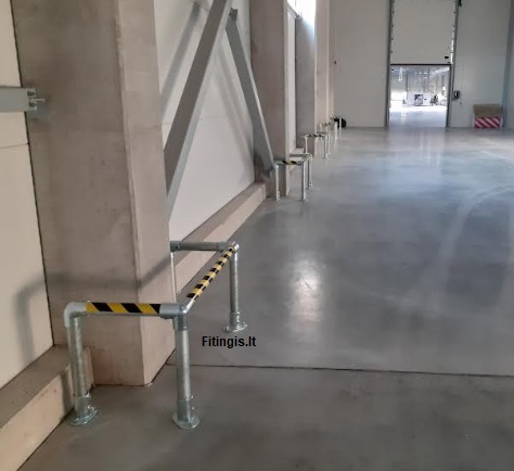 Kolonos apsauga U formos - 60,3mm